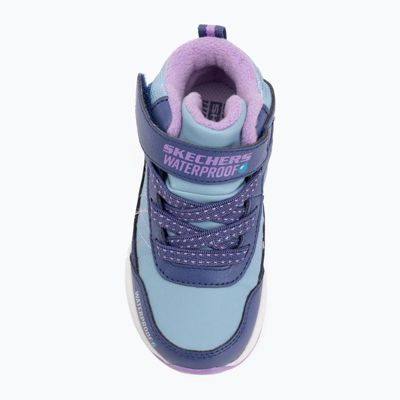 Detské topánky SKECHERS Storm Blazer Artic Mass navy/purple 5