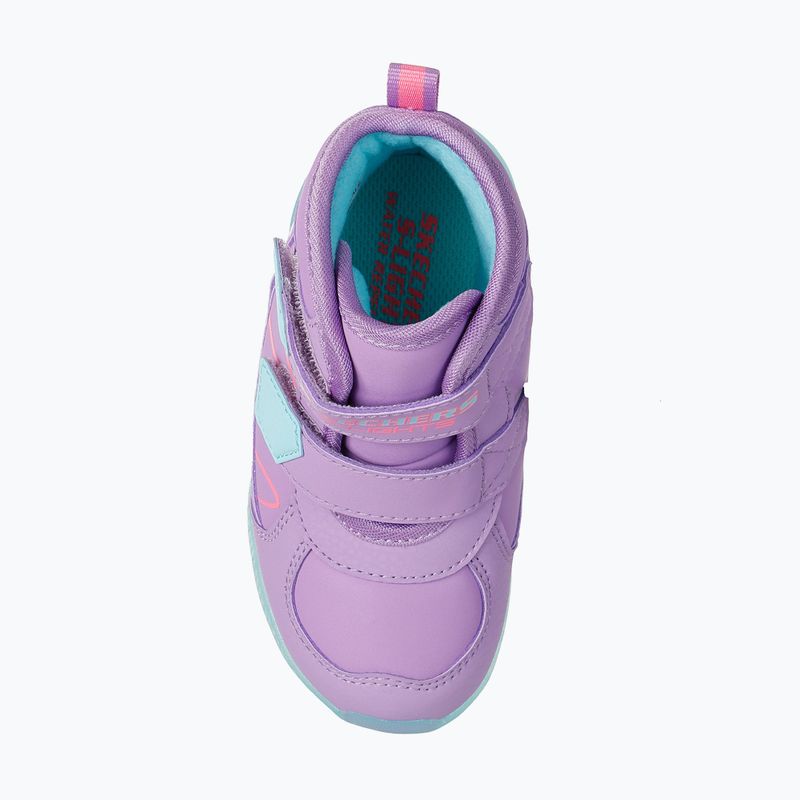 Detské topánky SKECHERS Illumi-Brights Polar Steppers lavender/multi 13