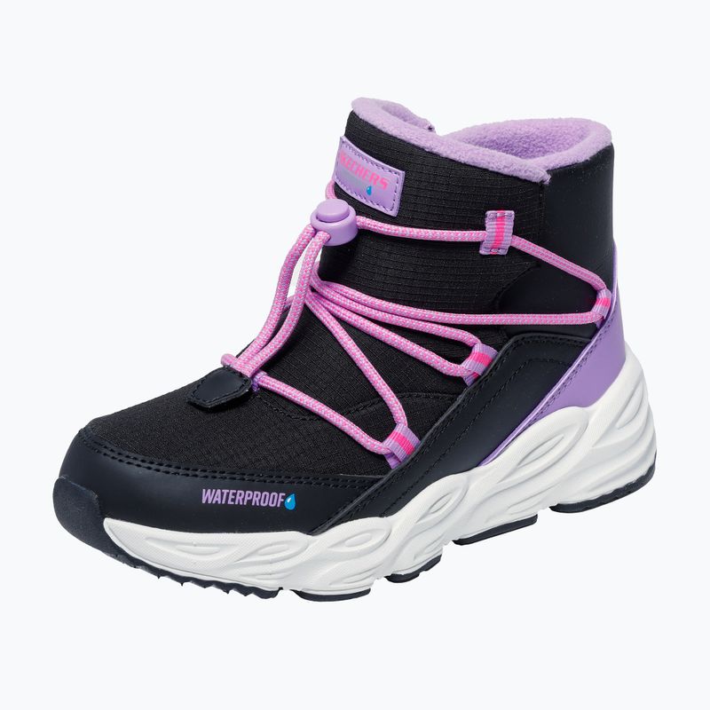 Detské snehule SKECHERS Turbo Tread Black 4