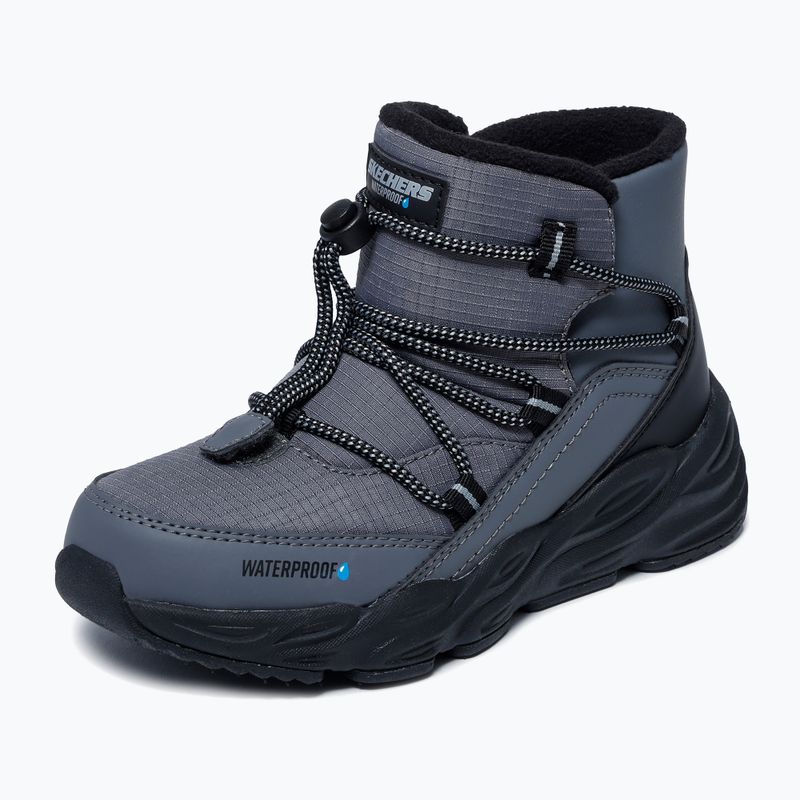 Detské zimné topánky SKECHERS Turbo Tread Storm Glider gray 4