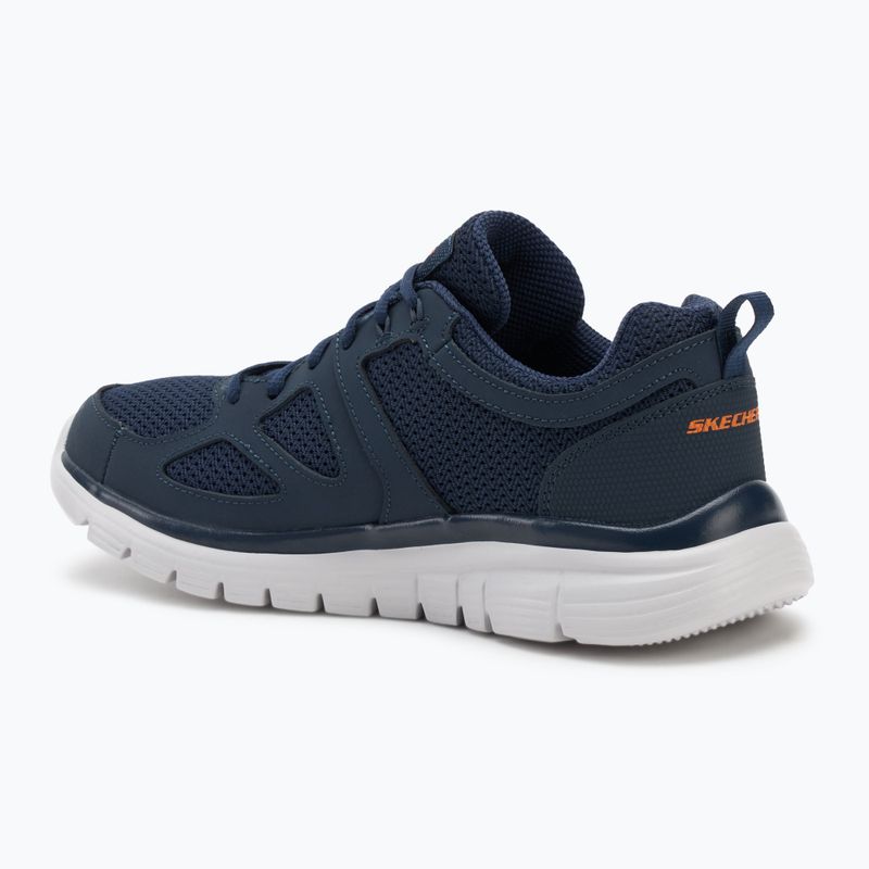 Pánske topánky SKECHERS Burns Agoura navy/orange 3
