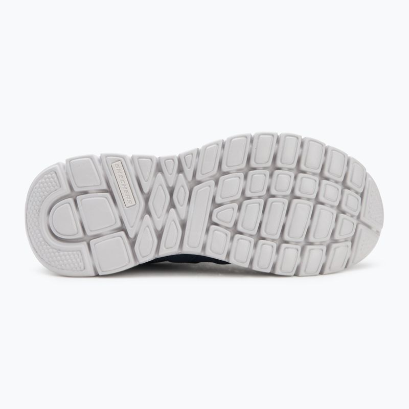 Pánske topánky SKECHERS Burns Agoura navy/orange 4