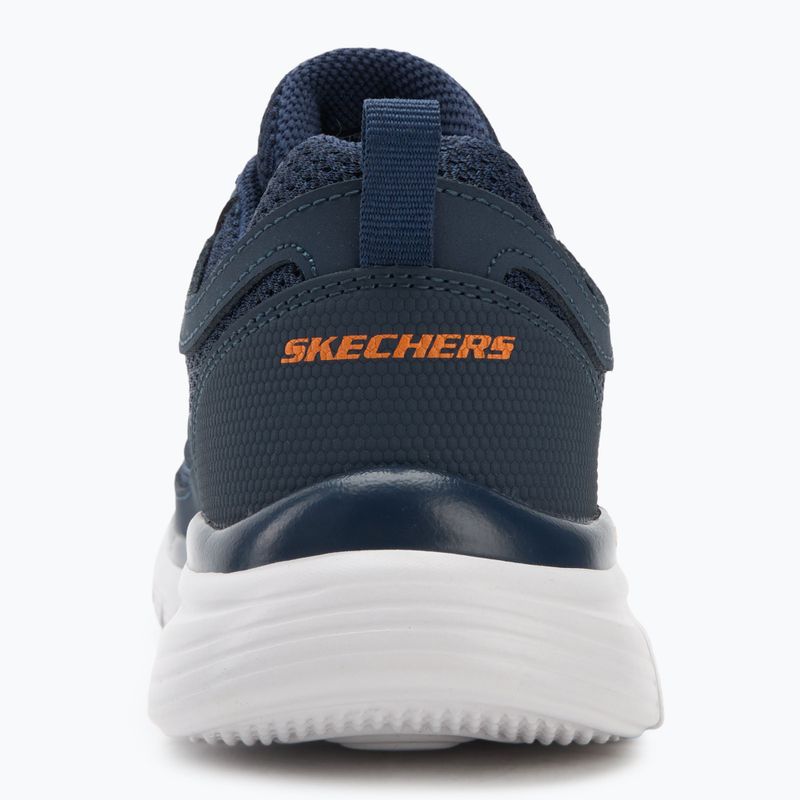 Pánske topánky SKECHERS Burns Agoura navy/orange 6