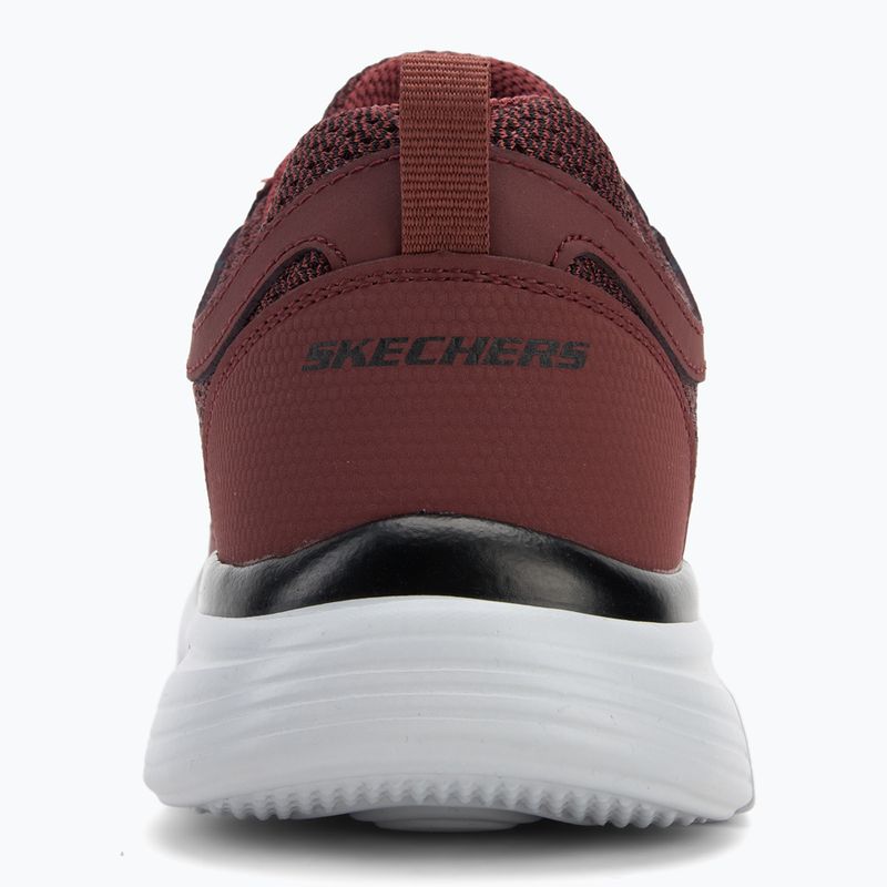 Pánske topánky SKECHERS Burns Agoura burgundy 6