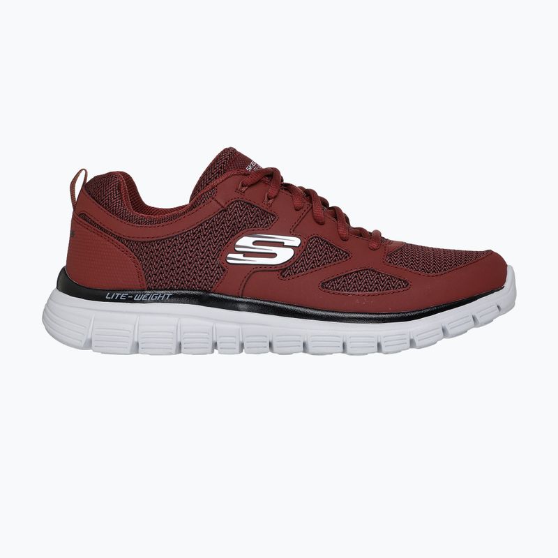 Pánske topánky SKECHERS Burns Agoura burgundy 2