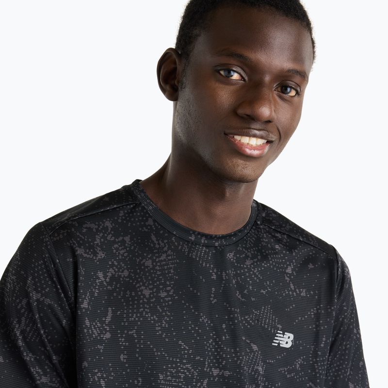 Pánske tričko New Balance Essentials Printed T-Shirt neptune grey 4