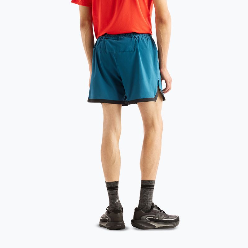 Pánske bežecké šortky New Balance Run Essentials 5" Short streamsong 3