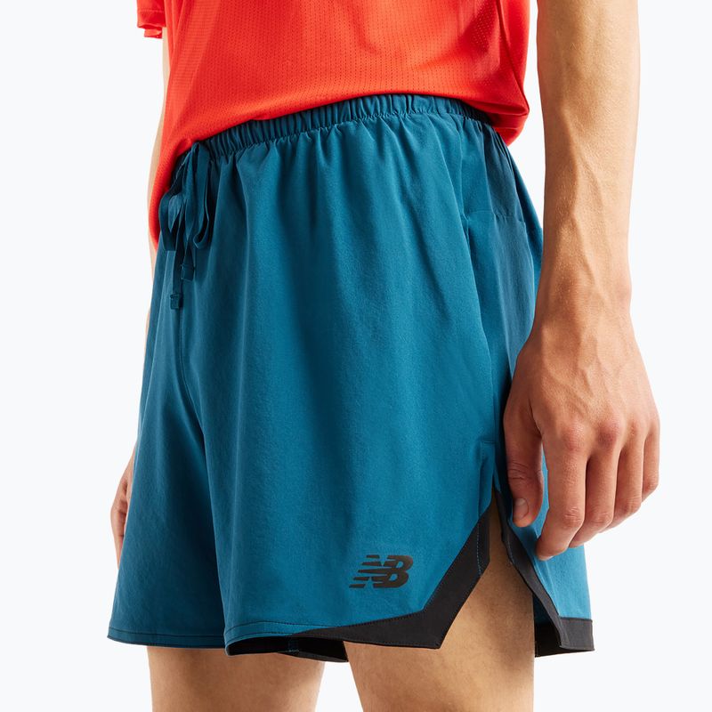 Pánske bežecké šortky New Balance Run Essentials 5" Short streamsong 4