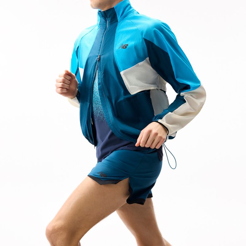 Pánske bežecké šortky New Balance Run Essentials 5" Short streamsong 11