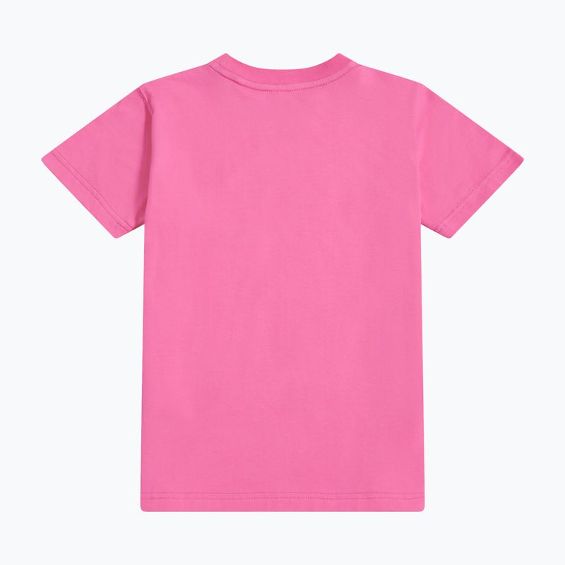 Detské tričko New Balance Jersey Stacked Logo Tee pink satin 7