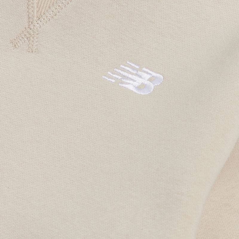 Detská mikina New Balance Brush Back Small Logo Hoodie timberwolf 3