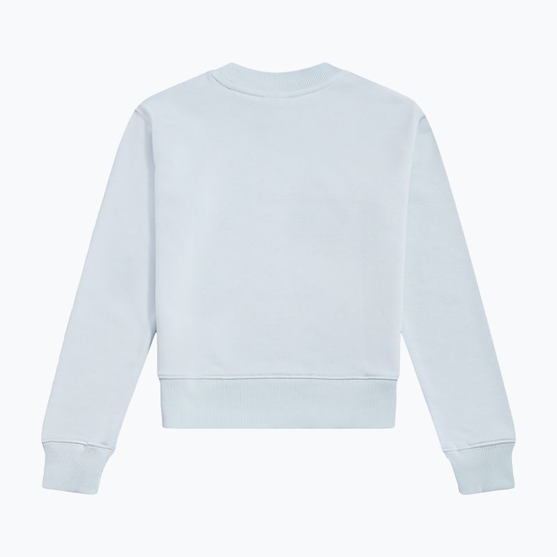 Detská mikina New Balance FT Stacked Logo Crew oxford blue 7