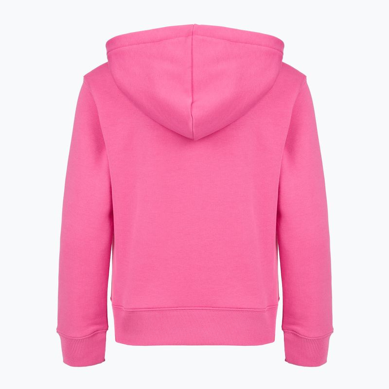 Detská mikina New Balance FT Stacked Logo Hoodie pink satin 8
