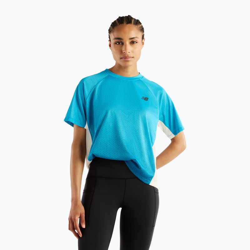 Dámske bežecké tričko New Balance Viz-Tech Run T-Shirt altitude/streamsong