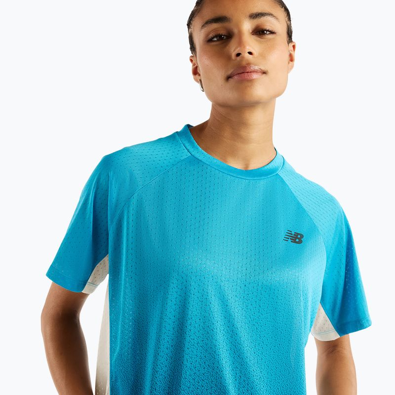 Dámske bežecké tričko New Balance Viz-Tech Run T-Shirt altitude/streamsong 3
