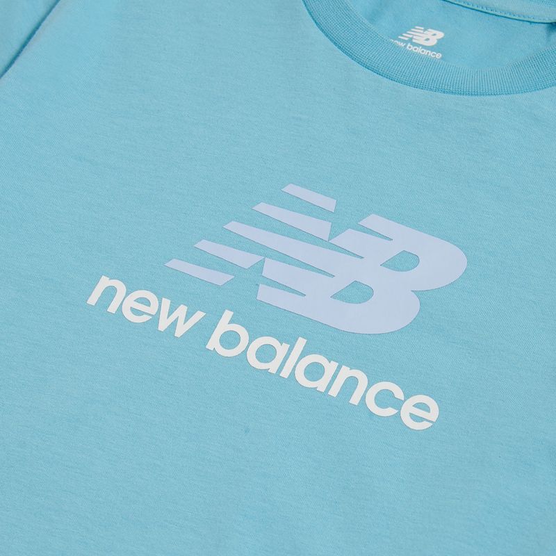 Detské tričko New Balance Jersey Stacked Logo Tee taffy blue 3