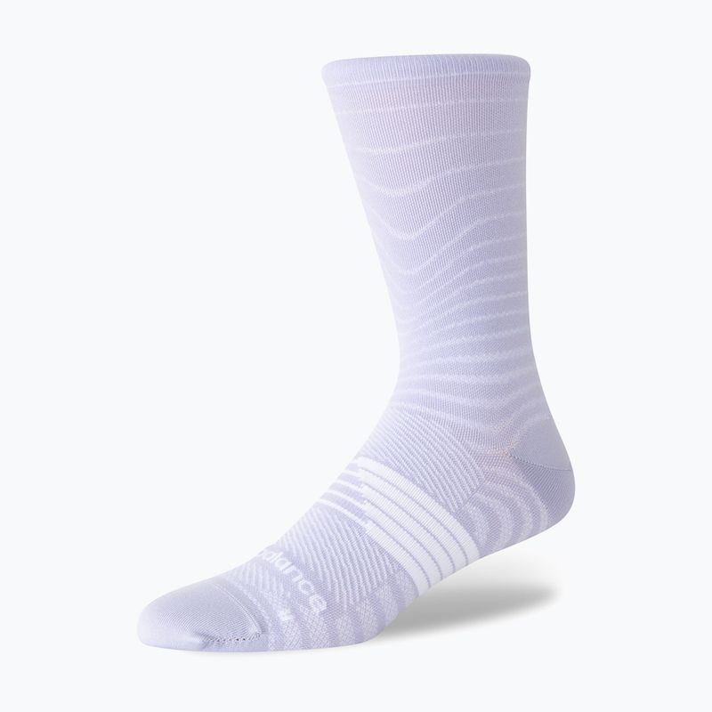 Ponožky New Balance Pro Run Cushion Crew smoked violet