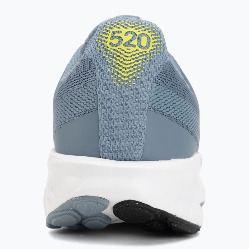 Pánske bežecké topánky New Balance Fresh Foam 520's V9 zinc blue/light arctic grey/silver metallic 6