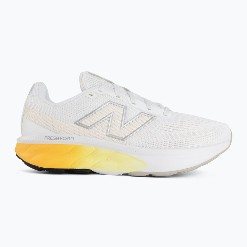 Pánske bežecké topánky New Balance Fresh Foam 520's V9 white/silver metallic/satsuma orange 2