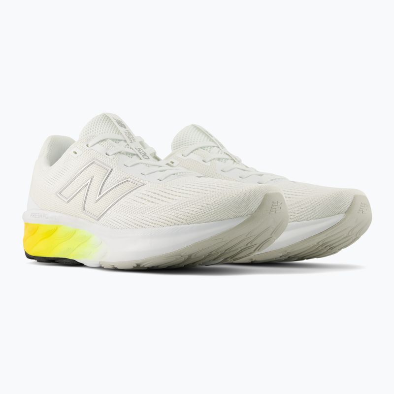 Pánske bežecké topánky New Balance Fresh Foam 520's V9 white/silver metallic/satsuma orange 4
