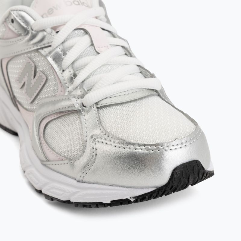 Topánky New Balance Classic 408's V1 light silver metallic/pink salt 7