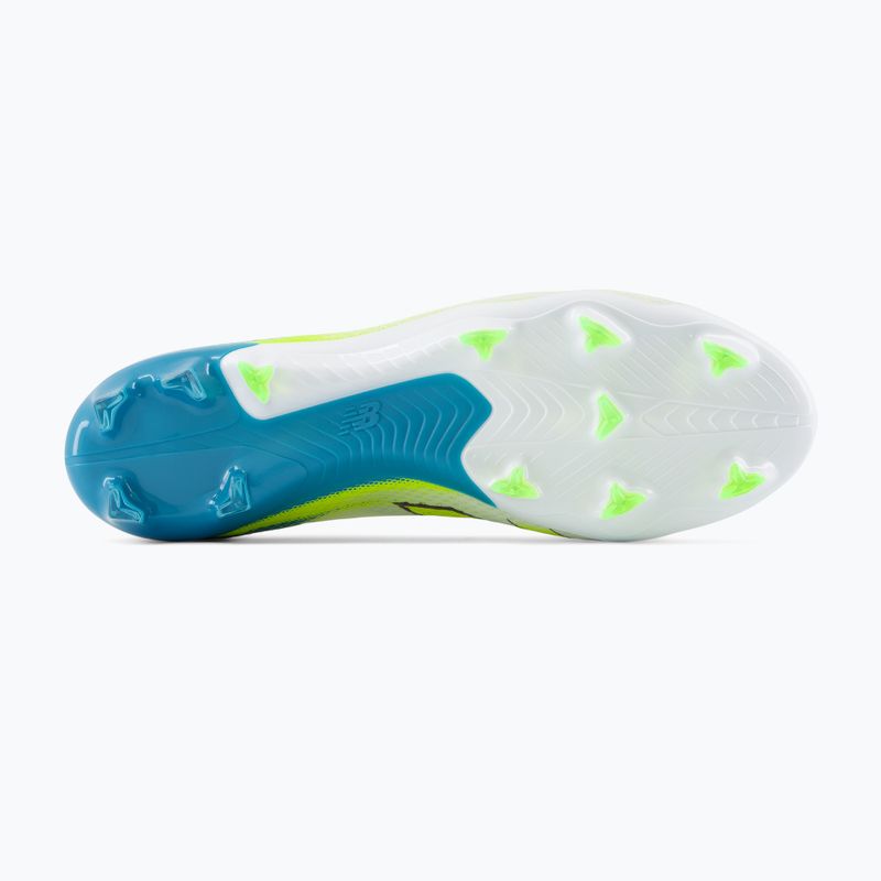 Kopačky New Balance Furon Pro V9 FG white/alkaline green 5
