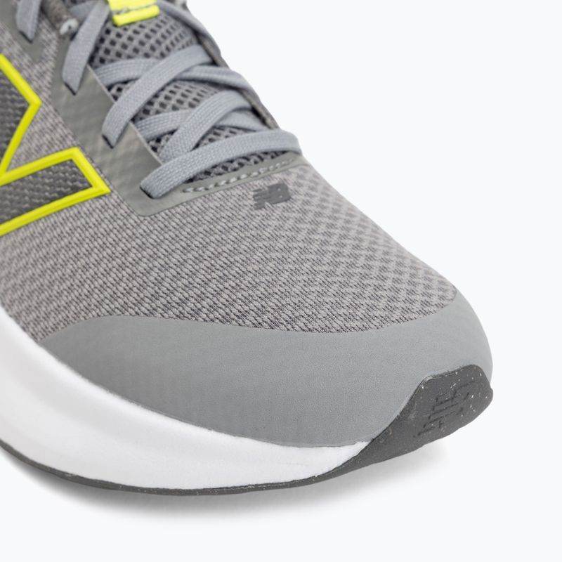 Detské bežecké topánky New Balance 520's Lace V9 grey matter/Ssate grey/alkaline green 7