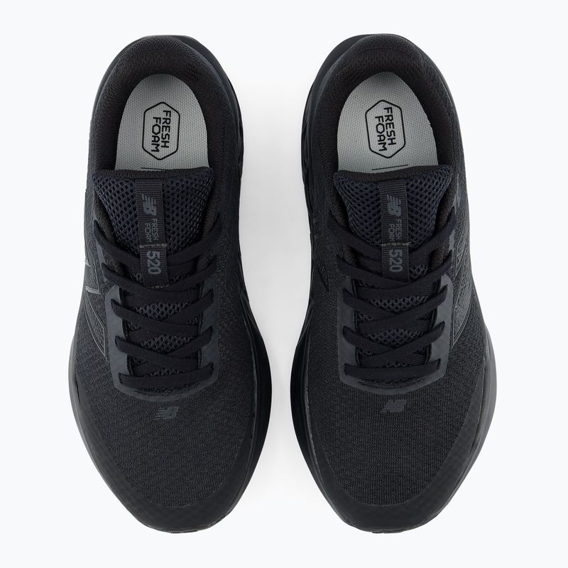 Detské bežecké topánky New Balance 520's Lace V9 black/black/black 7