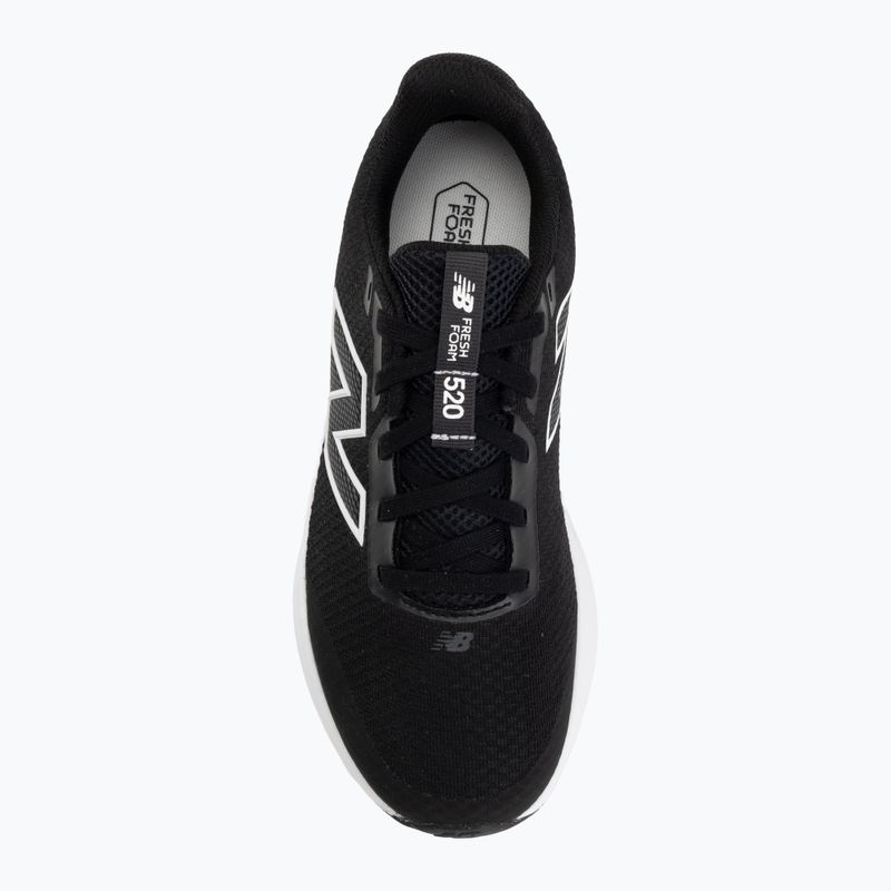Detské bežecké topánky New Balance 520's Lace V9 black/white/black 5