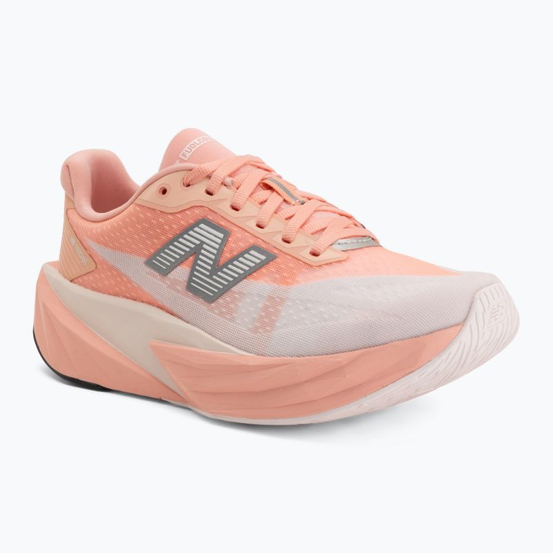 Dámske bežecké topánky New Balance FuelCell Rebel V5 pink lemonade/pink salt