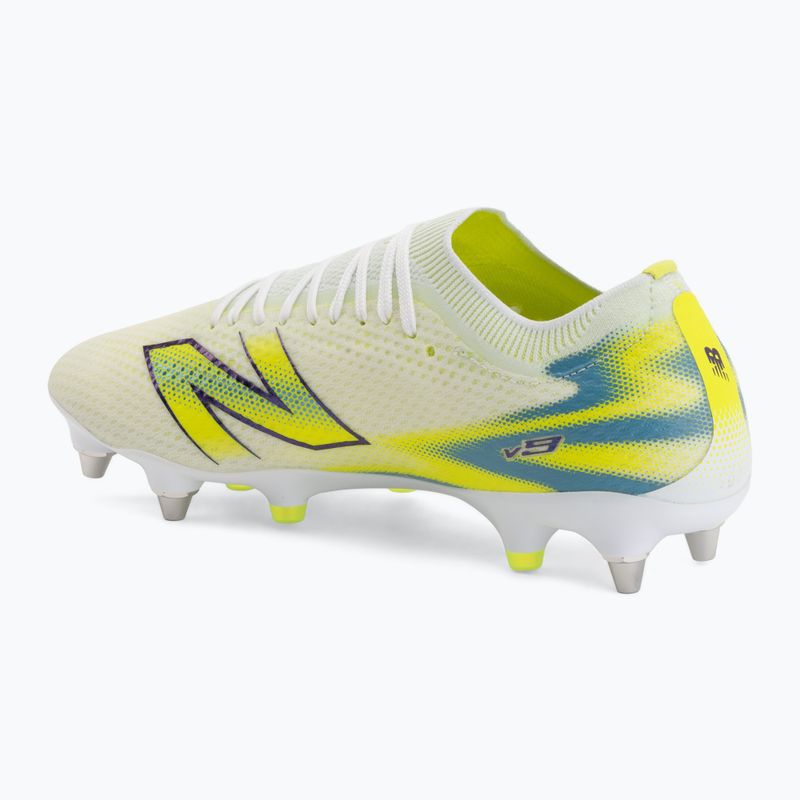 Kopačky New Balance Furon Pro V9 SG white/alkaline green 3