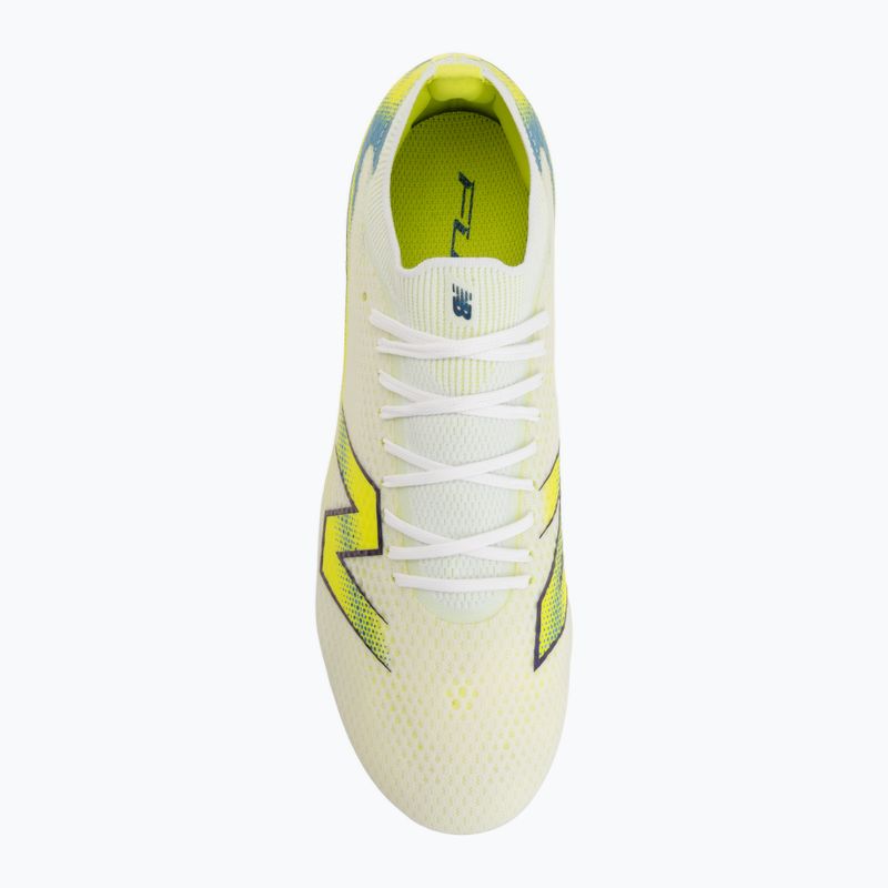 Kopačky New Balance Furon Pro V9 SG white/alkaline green 5