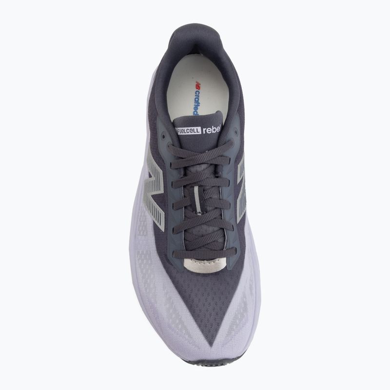 Dámske bežecké topánky New Balance FuelCell Rebel V5 meteorite/smoked violet 5