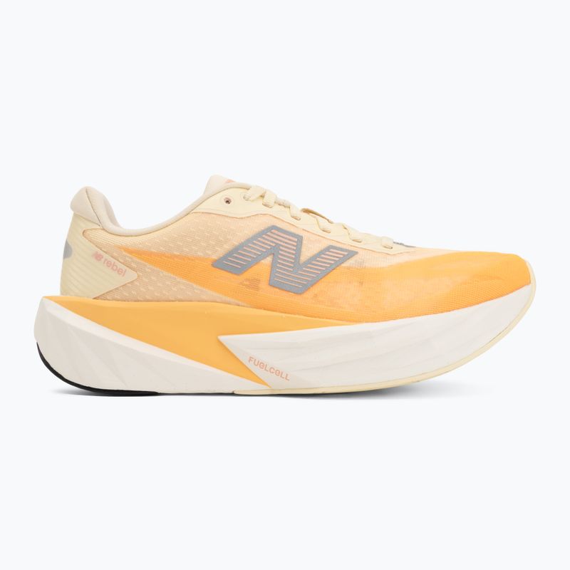 Dámske bežecké topánky New Balance FuelCell Rebel V5 calcium/gumdrop 2
