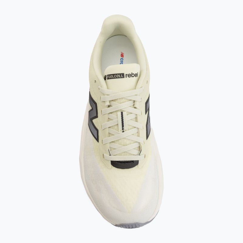 Dámske bežecké topánky New Balance FuelCell Rebel V5 pistachio butter/sea salt 5