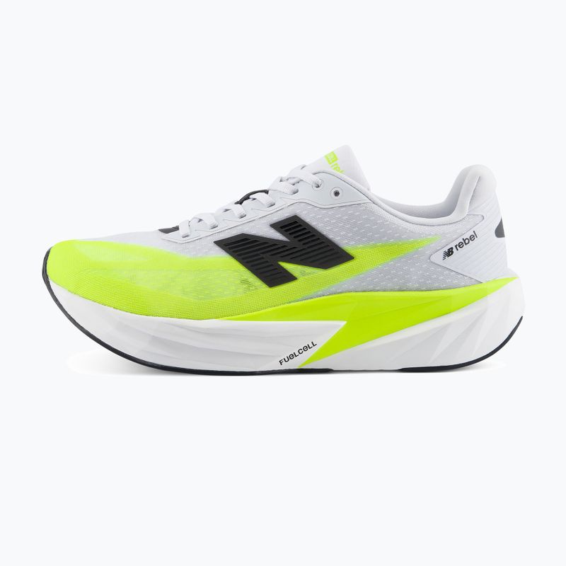 Pánske bežecké topánky New Balance FuelCell Rebel V5 fresh air/alkaline green 3