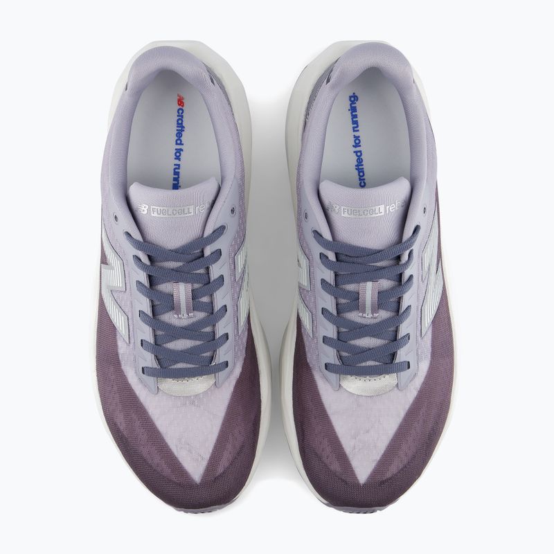 Pánske bežecké topánky New Balance FuelCell Rebel V5 digital mist/smoked violet 5