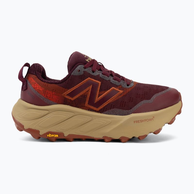 Pánske bežecké topánky New Balance Fresh Foam X Hierro V9 mulled wine/neo flame 2