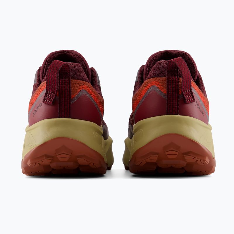 Pánske bežecké topánky New Balance Fresh Foam X Hierro V9 mulled wine/neo flame 2