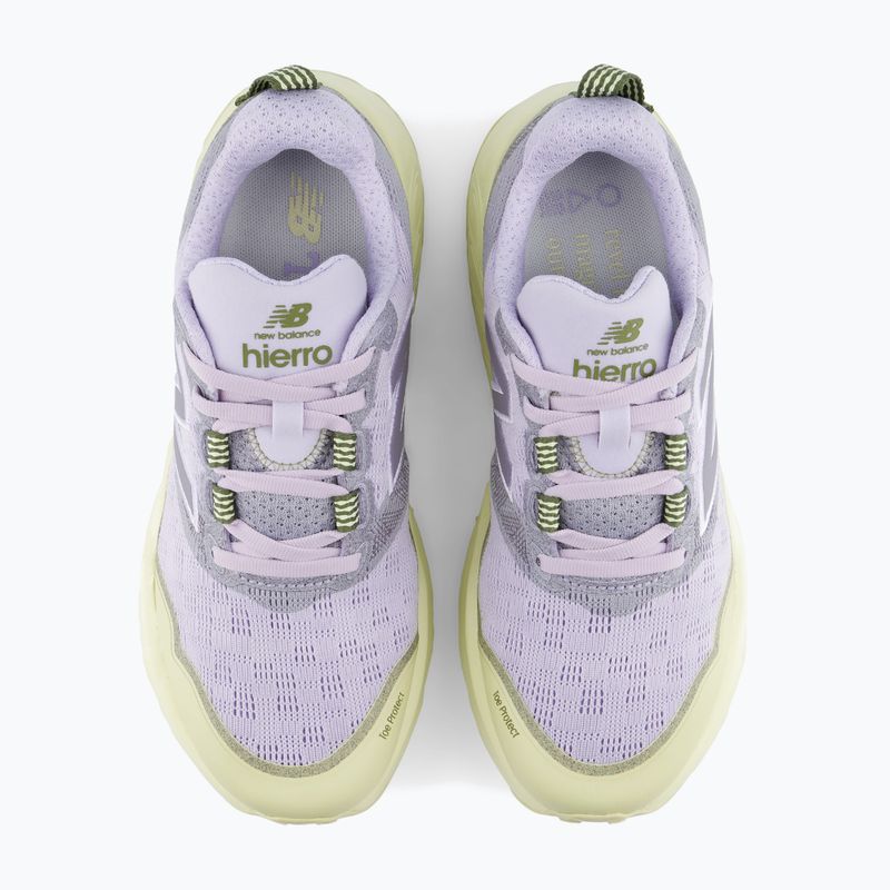 Pánske bežecké topánky New Balance Fresh Foam X Hierro V9 smoked violet/morel 3