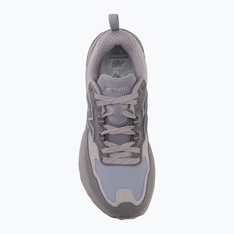 Dámske bežecké topánky New Balance Hierro Trek Nubuck Vamp V9 truffle salt/off-line grey 5