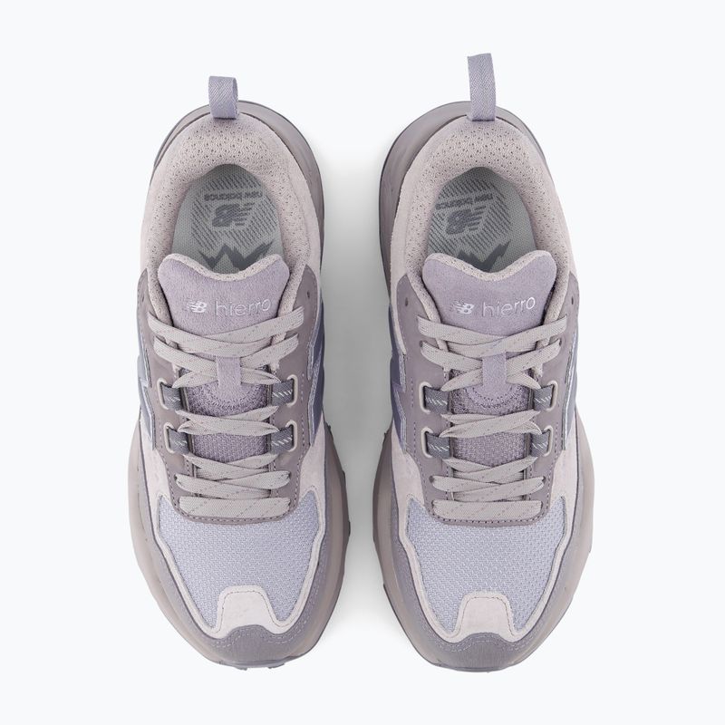 Dámske bežecké topánky New Balance Hierro Trek Nubuck Vamp V9 truffle salt/off-line grey 3