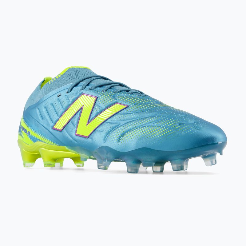 Kopačky New Balance Tekela Elite Low V5 FG metallic blue/alkaline green/team navy