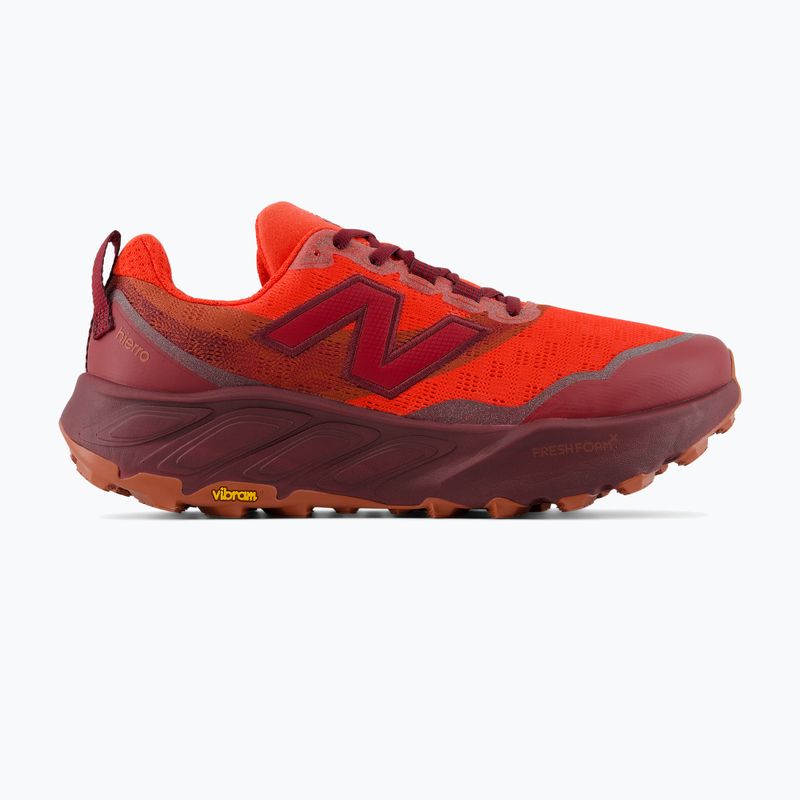 Pánske bežecké topánky New Balance Fresh Foam Hierro V9 neo flame/mulled wine 2