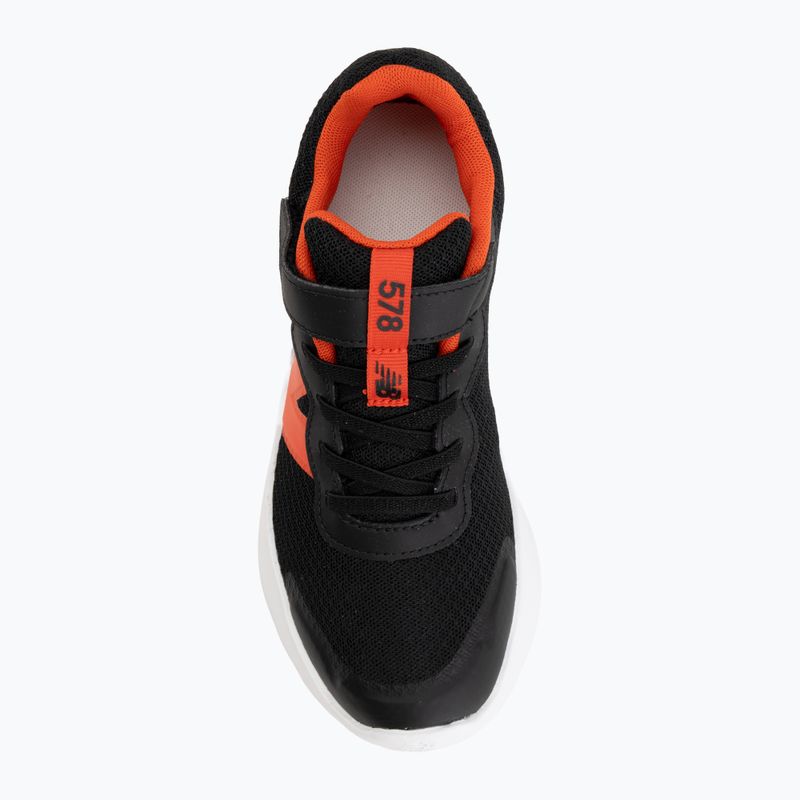Detské topánky New Balance 578's V1 black/neo flame 5