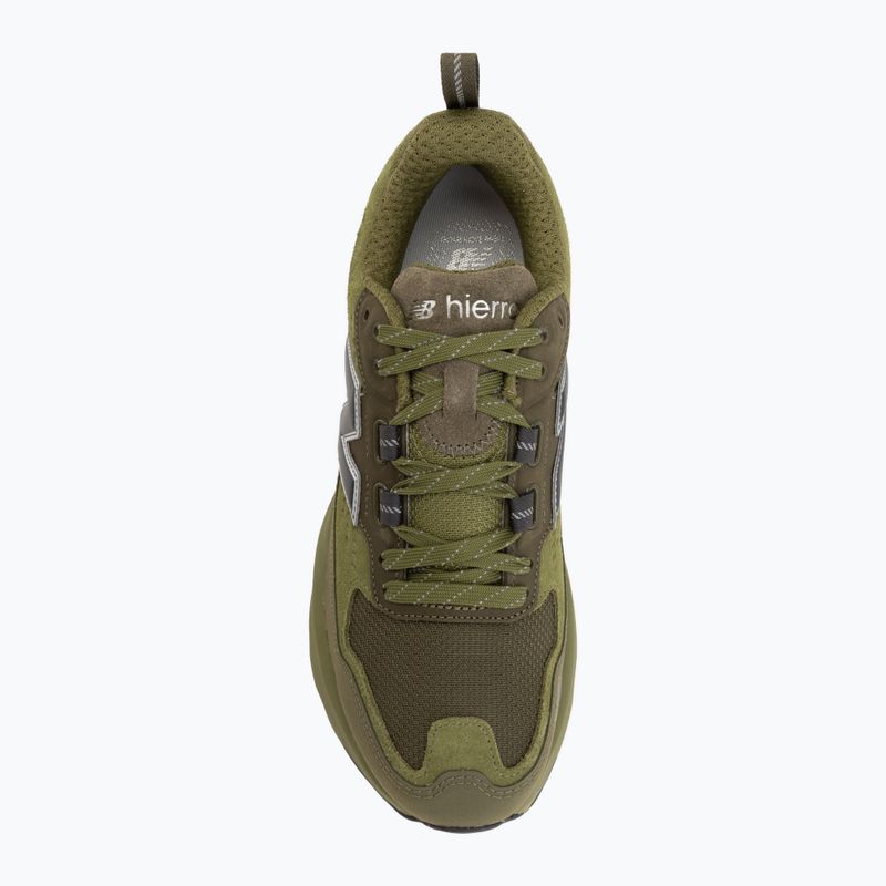 Pánske bežecké topánky New Balance Hierro Trek V9 sport green/dark moss 5