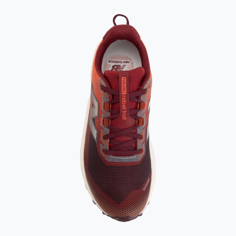 Dámske bežecké topánky New Balance Rebel V1 podium red/neo flame 5