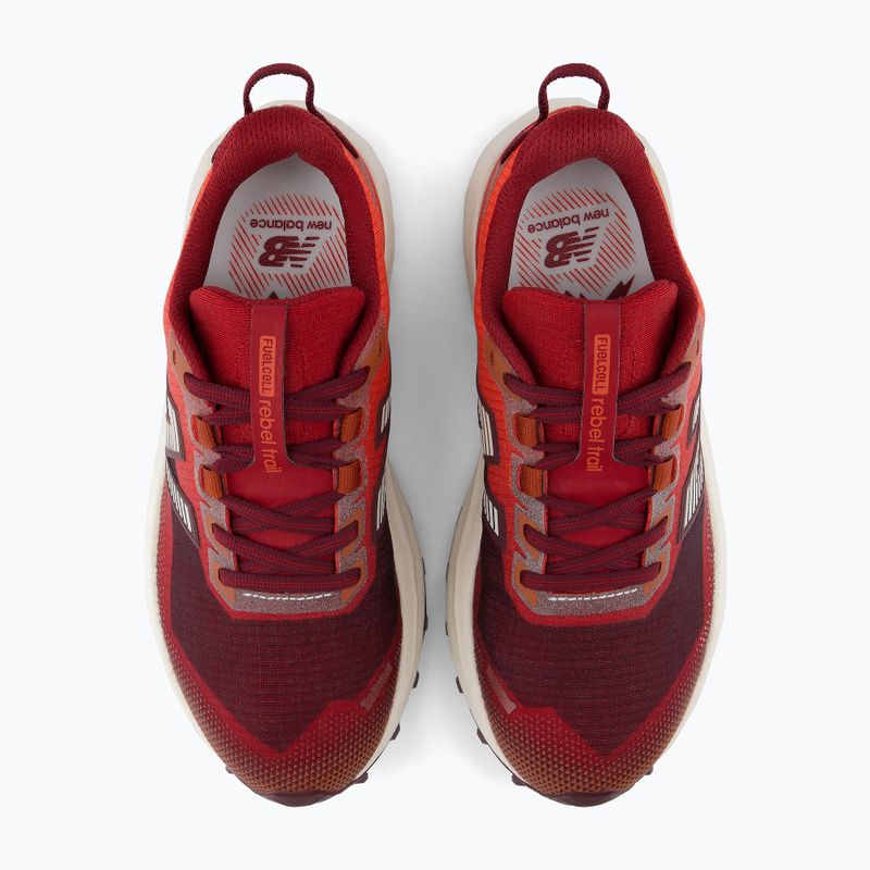 Dámske bežecké topánky New Balance Rebel V1 podium red/neo flame 7