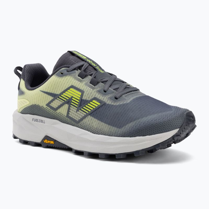Pánske bežecké topánky New Balance Rebel Trail V1 arctic grey/alkaline green