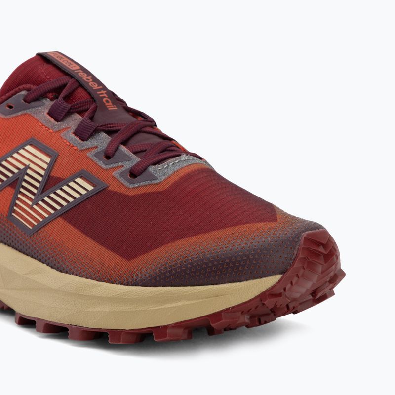 Pánske bežecké topánky New Balance Rebel Trail V1 maple/neo flame 7